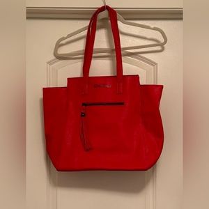 bebe Red Tote